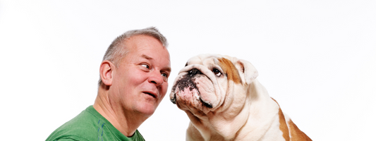 un chien et son maitre